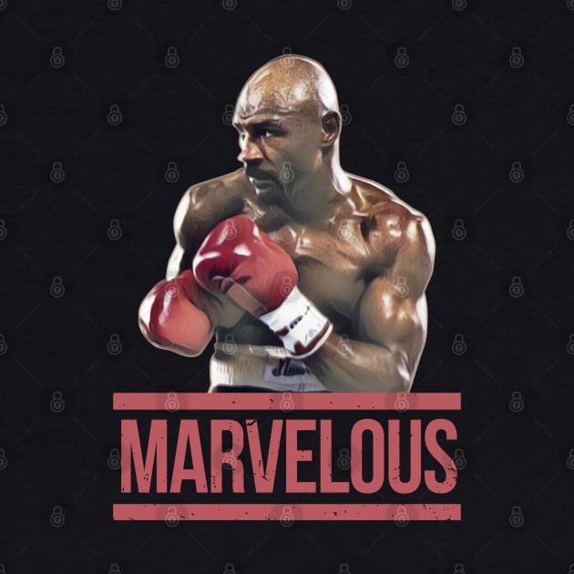 Marvelous Marvin Hagler by BukaGaPakeLibur